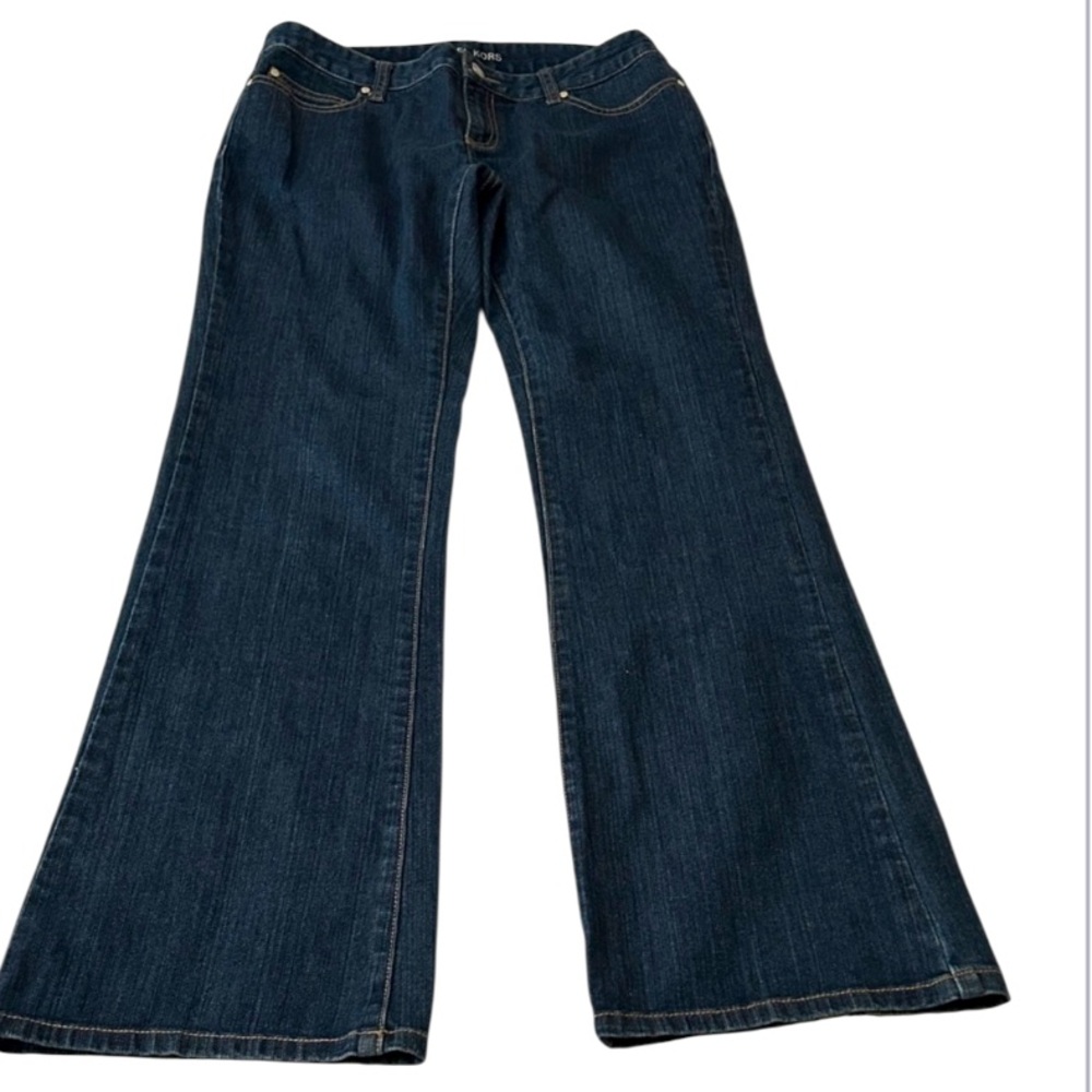 Michael Kors Dark Blue Flare Jeans/Boot cut